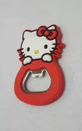 Destapador Imantado Hello Kitty Rojo