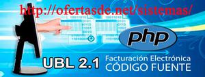 FACTURACION ELECTRONICA CODIGO FUENTE PHP UBL 2.1