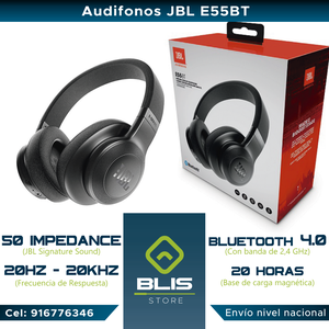 Audífono JBL E55BT