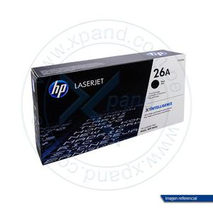Cartucho de Toner HP 26A LaserJet, negro, presentación en