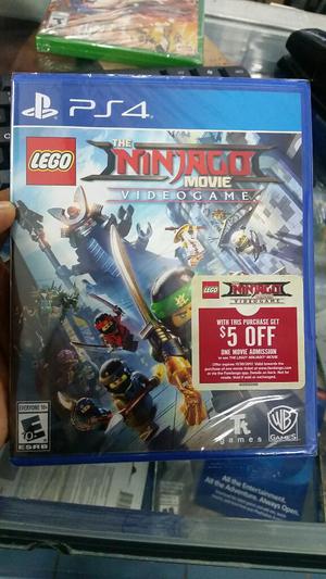 Lego Ninjago the Movie Videogame Ps4 Nuevo Sellado Stock