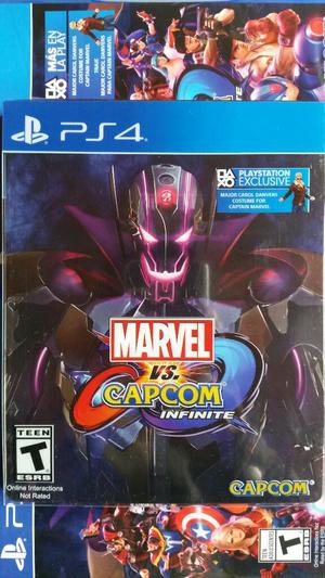 Marvel Vs Capcom Infinite deluxe edition Ps4 Nuevo y Sellado