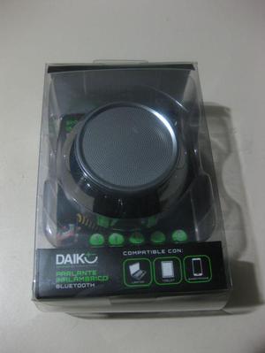 Parlante Bluetooth Metalico Daiku BTW