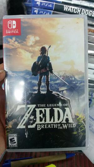 The Legend Of Zelda Breath Of the Wild Nintendo Switch Nuevo