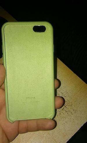 Case de Silicona color Verde Iphone 6 / 6s
