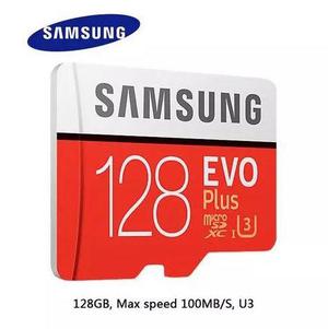 Memoria Micro Sd De 128 Gb Samsung Evo Plus De 100 Mb/s