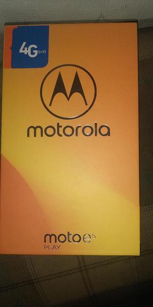 Motorola E5 Play en Caja 