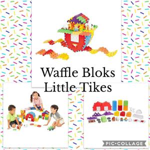 Waffle Blocks. Little Tikes Bloques