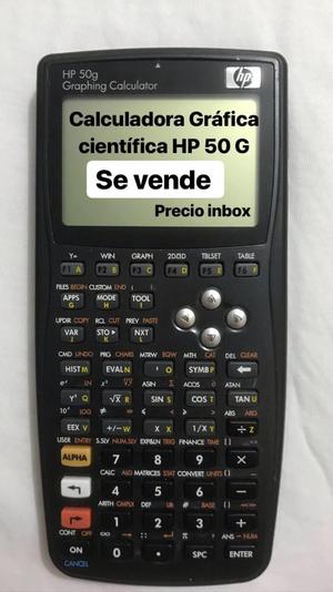 Calculadora Cientfica Grfica HP 50g