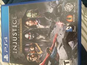 Juego Injustice Ultimate Edition para PS4