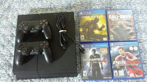 Playstation 4 2mandos 4 Juegos