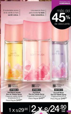 Perfume Avon Soft Musk