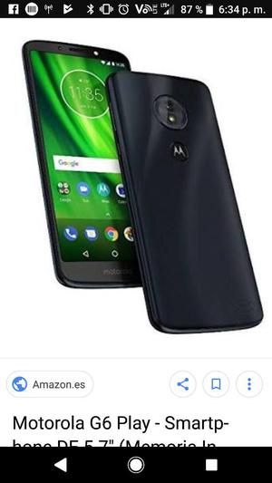 Ocasión Vendo Motorola G6 Play Nuevo