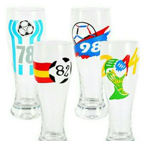 4 Vasos Cerveceros de Mundiales