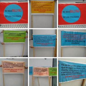 9 Pancartas sobre El Bullyng en Colegios