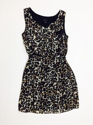 AB Studio Vestido De Lujo Para Mujer Modelo Leopardo USA