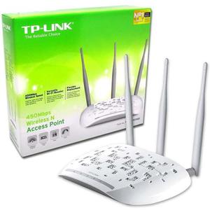 Access Point Tp-link 450mbps Tl - Wa901nd 3 Antenas