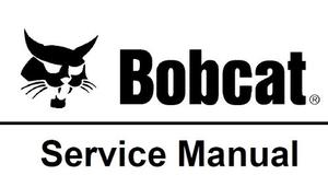 Bobcat (manual De Servicio, Manual De Operador Y Diagramas)