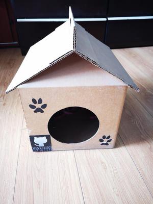Casa para Gatos de Carton