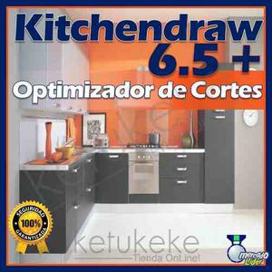 Kitchendraw Kd Diseño De Cocinas Ultima Version +opt Cortes