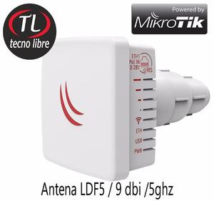 Mikrotik, Ldf5 Antena Receptor 5.8ghz/ 9 Dbi / 60º Grados