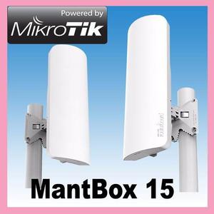 Mikrotik, Mantbox / 5ghz / 1sfp - Antena Sectorial 15 Dbi