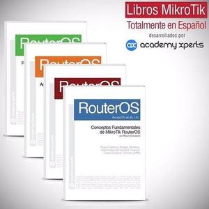 Mikrotiks V6 Del Router La Biblia 9 Libros Digitales + Guia