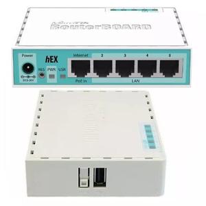 Router Mikrotik Rb750gr3, 4 Lan Rj-45 Gigabit