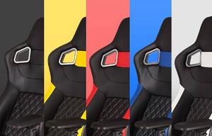 Silla Gaming Corsair T1 Race: Black/ Black, Red, White, Blue