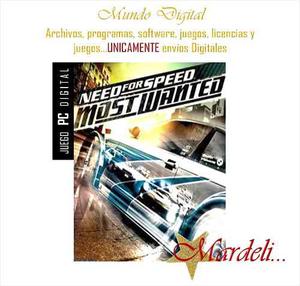 Juego De Pc Need For Speed Most Wanted