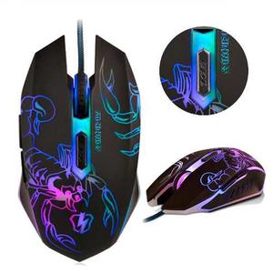 Mouse Gamer Micronics Scorpion M660 Usb 7 Colores Itelsistem