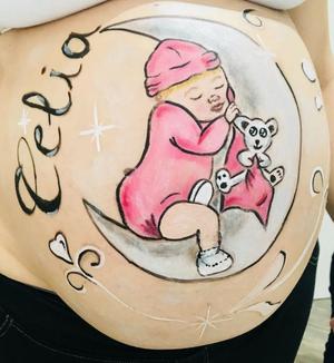 Pancita Pintada para Embarazadas