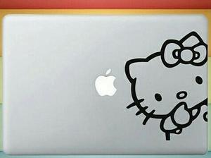 Sticker Vinil Decoracion Regalos Mac Laptop Pc Hello Kitty