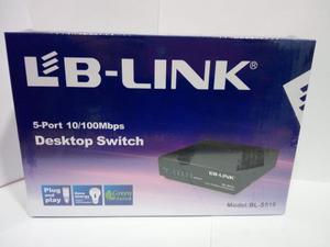 Switch Modelo: Bl-ss15 / Ethernet 5 Port Plastic / Lb-link