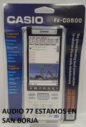 Calculadora Graficadora Casio Fxcg500 Nueva Classpad