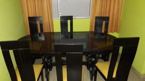 Juego comedor mesa sillas