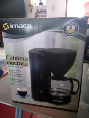 Cafetera Electrica Imaco Negra