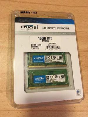 Memoria Ram Para Macbook Imac Crucial 16gb Ddr3