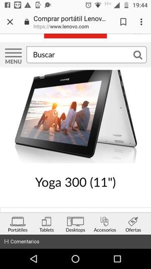 Laptop Lenovo Yoga Multitouch