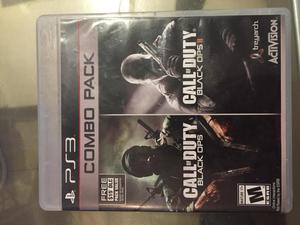 Vendo Juego de PS3 Pack de Call of Duty Black Ops