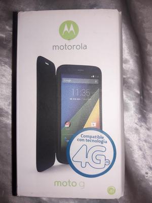 Caja celular negro Moto G XTG LTE MANUALES