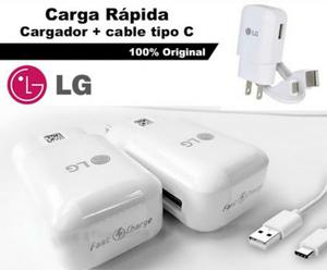 Cargador Lg G5 G6 G7 Fastcharge Original