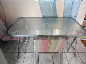 Juego de Mesa para Terraza