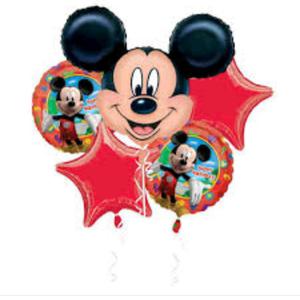 Set Globos Metálico de Mickey Y Minnie