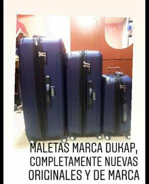 Maletas de Viaje Marca Dukap, Nuevas.