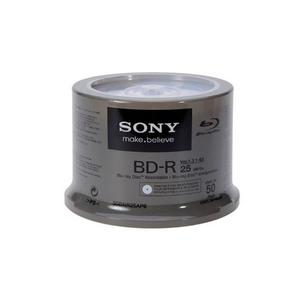 Sony Paquete De 50 Blu-ray Discos, Superficie Imprimible 6x