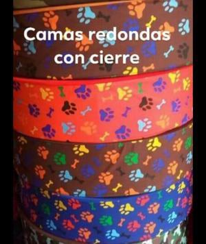 Camitas Redondas para Mascotas.