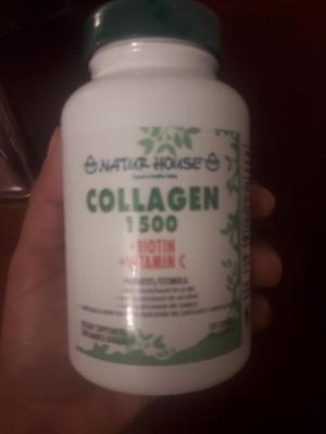 Colageno  biotin vitamina C 120 capsulas Natur House