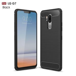 Case Cover Carbono para LG G7 Thinq