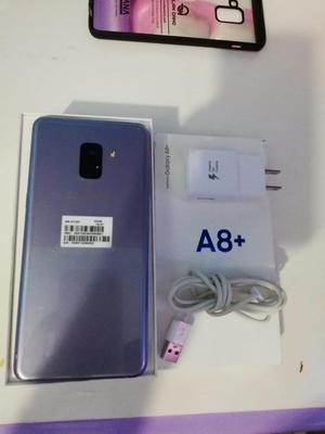 Samsung A8 Plus con Caja Y Acsesorios